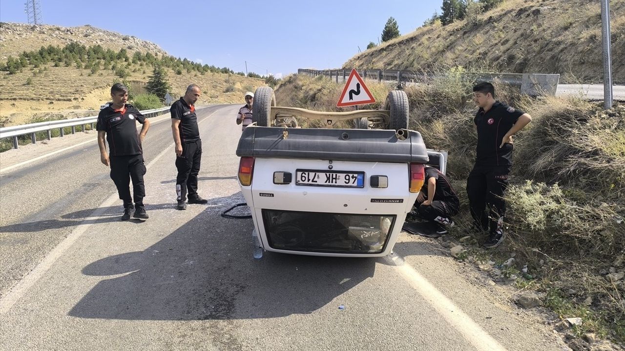 Kahramanmaraş'ta Otomobil Kazası: 1 Ölü, 1 Yaralı