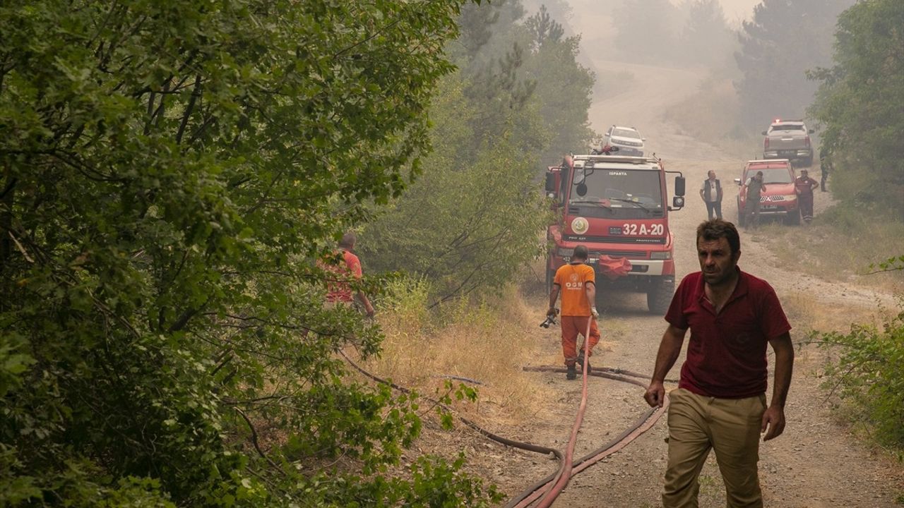 Karabük'te Orman Yangınlarıyla Mücadele Devam Ediyor
