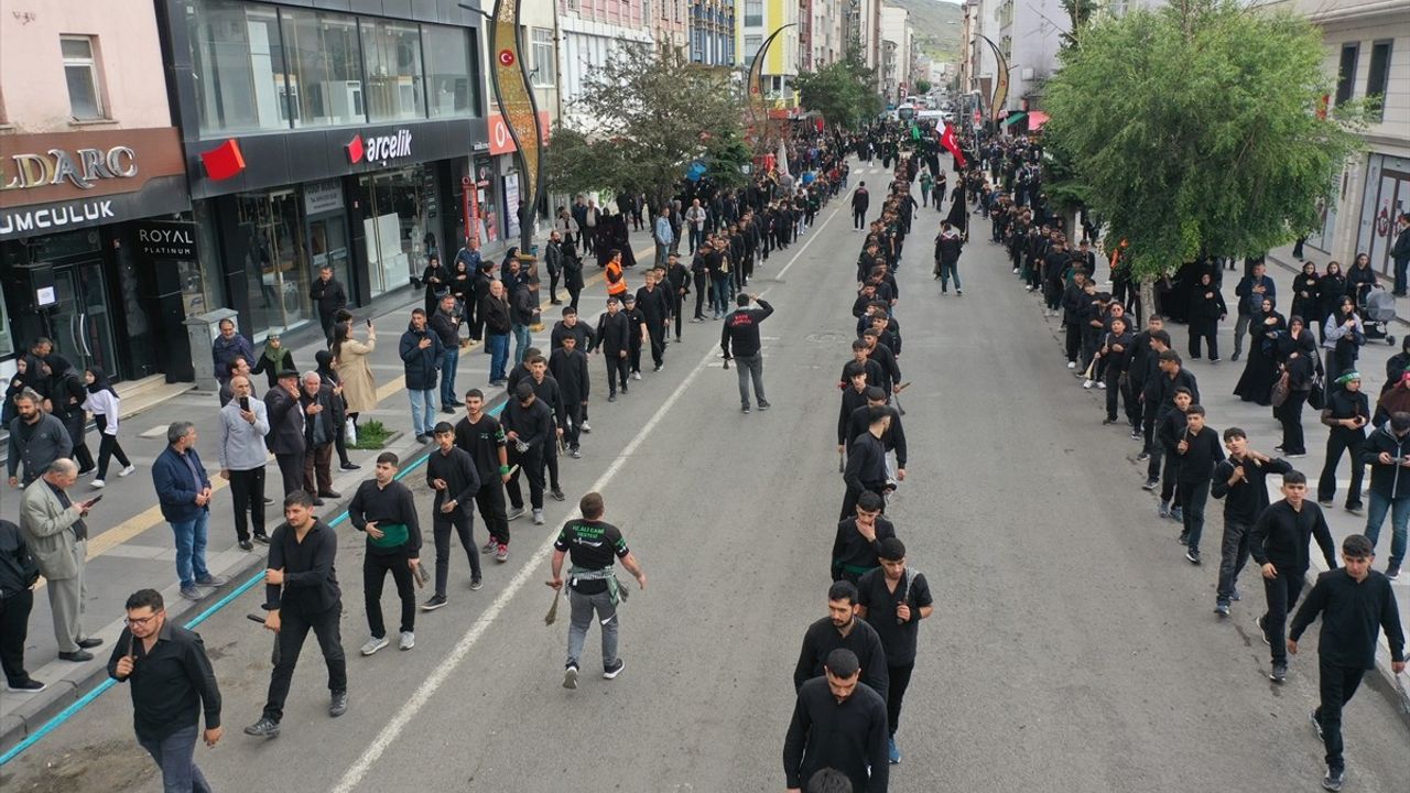 Kars ve Ağrı'da Kerbela Şehitleri Anma Törenleri