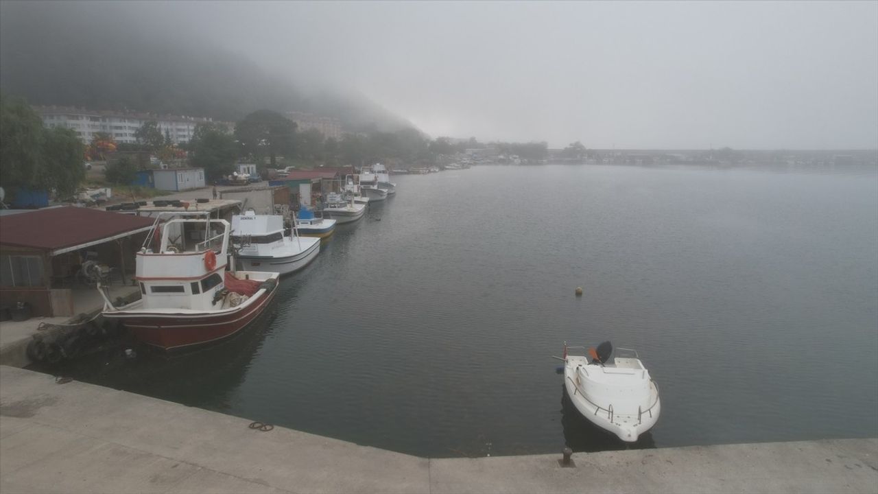 Kastamonu'da Dronla Çekilen Sis Manzaraları