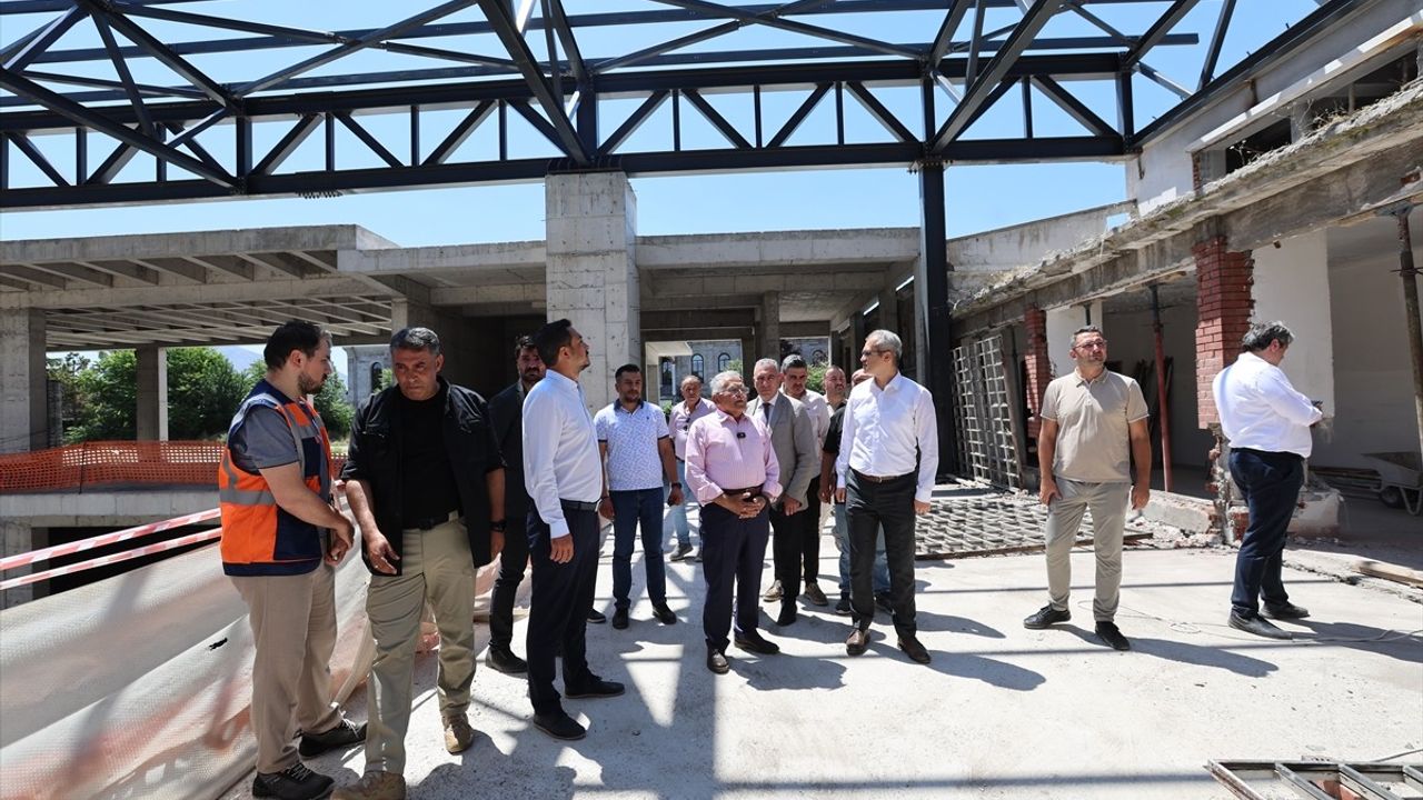 Kayseri'de 7,5 Milyon Yıllık Fosillerin Yer Alacağı Yeni Müze İnşaatı Devam Ediyor