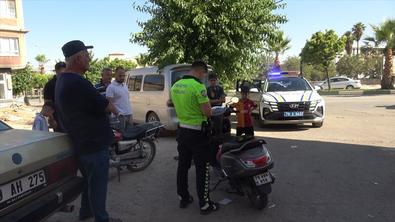 Kilis'teki Motosiklet Kazasında 3 Yaralı