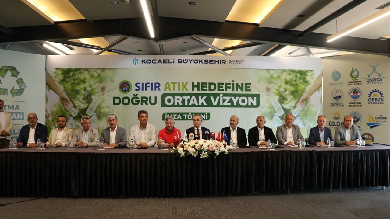 Kocaeli'de Sıfır Atık Yönetim Sistemi Planı İmzası
