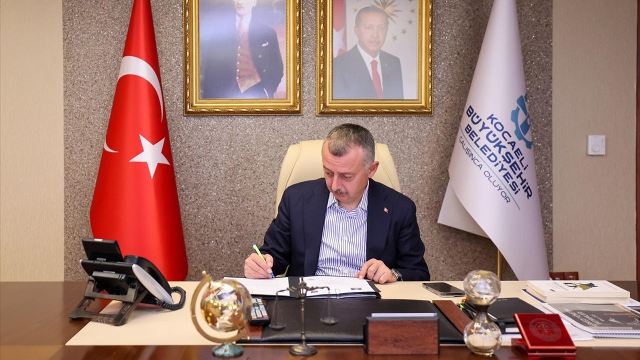 Kocaeli ve Gazze Kardeş Şehir Projesi Başlatıldı