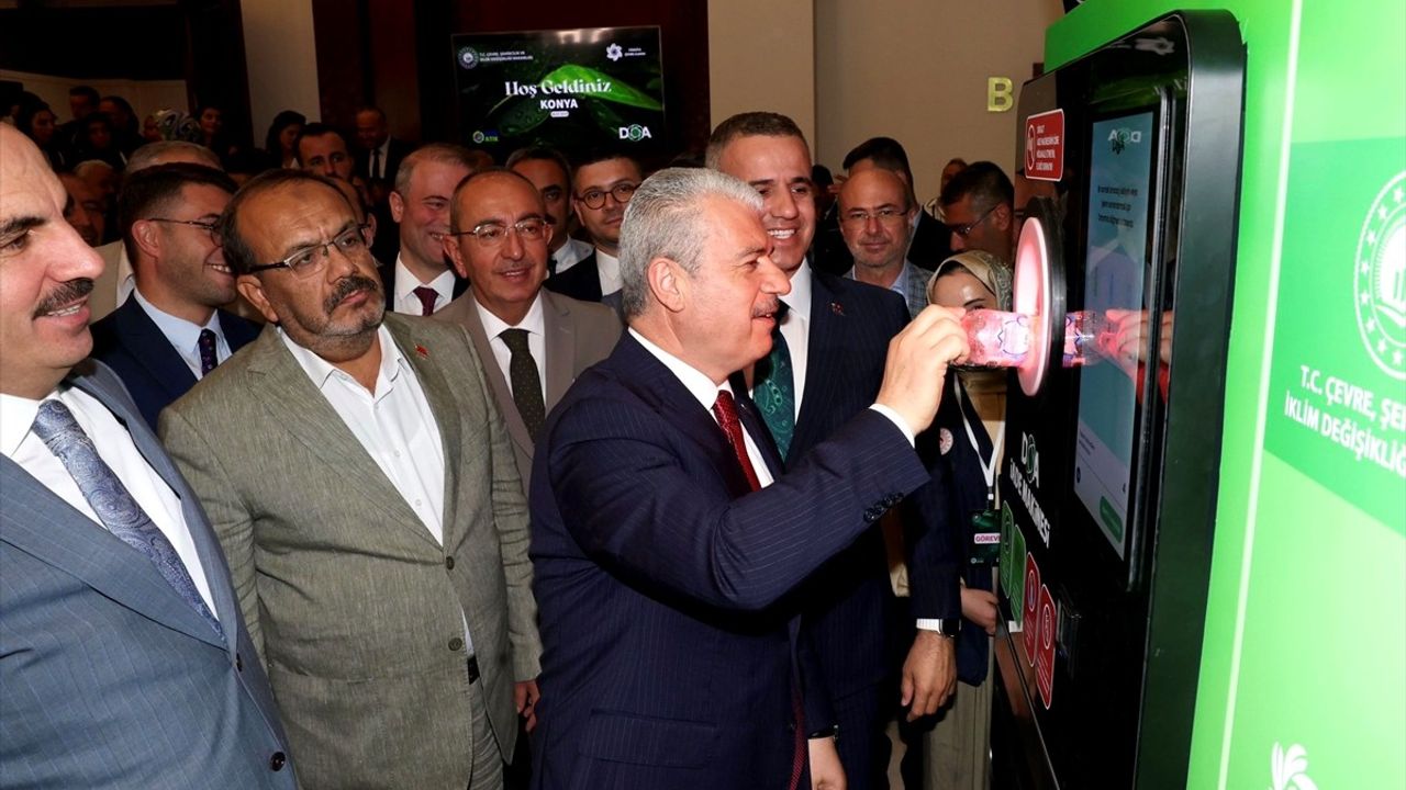 Konya'da Depozito İade Makineleriyle Geri Dönüşüm Ön Planda