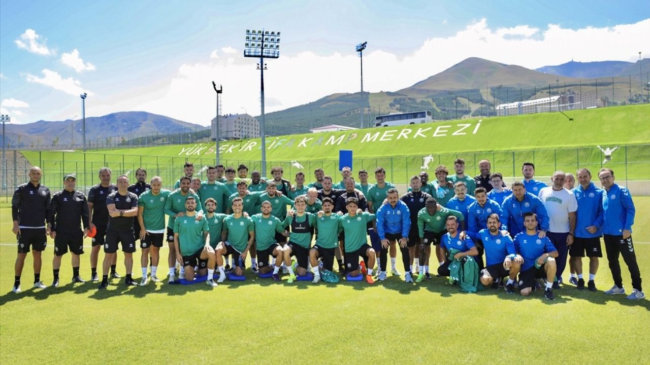 Konyaspor Erzurum'da 2025-2026 Sezonu İkinci Etap Hazırlıklarına Başladı