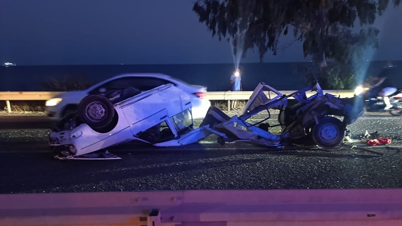 Mersin'de Feci Kaza: Sürücü Hayatını Kaybetti, Bir Yaralı