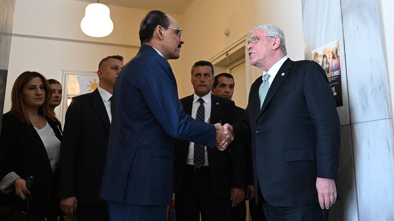 MİT Başkanı İbrahim Kalın, İYİ Parti'yi Ziyaret Etti