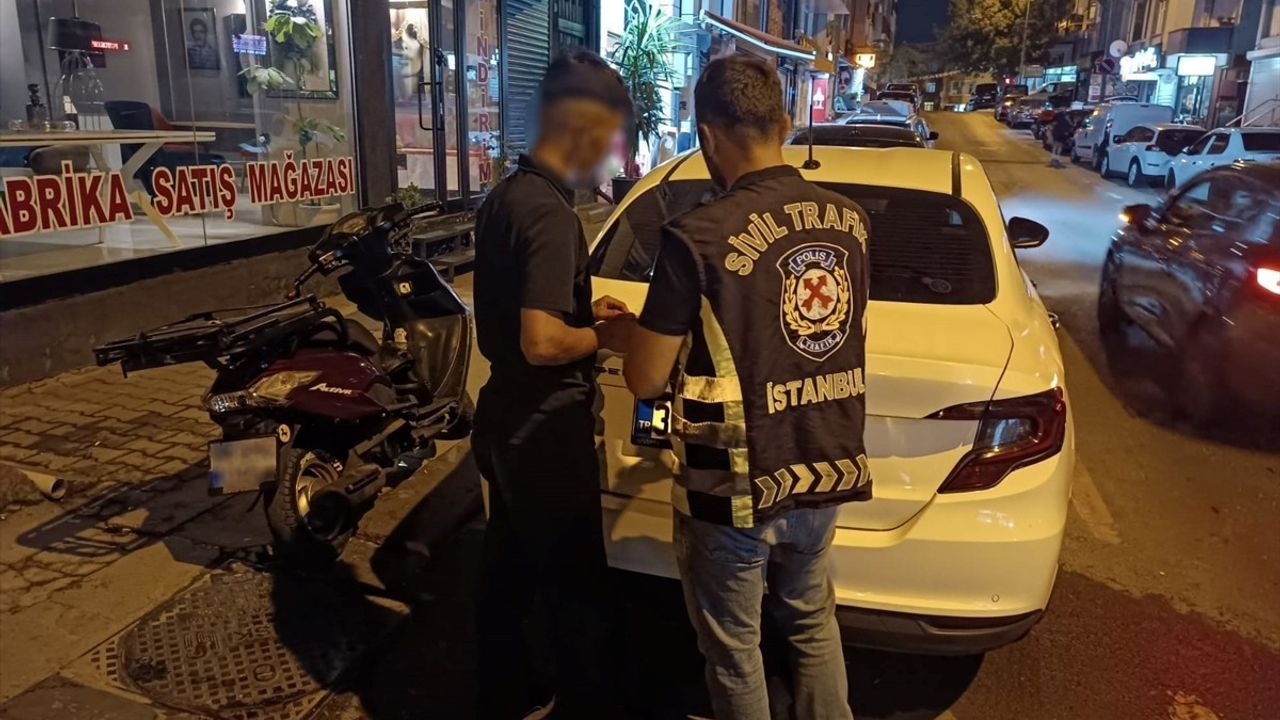 Motosikletli Sürücüye Ceza Kesildi