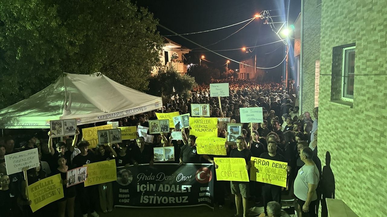 Muğla'da Arda Deniz Onat İçin Adalet Yürüyüşü