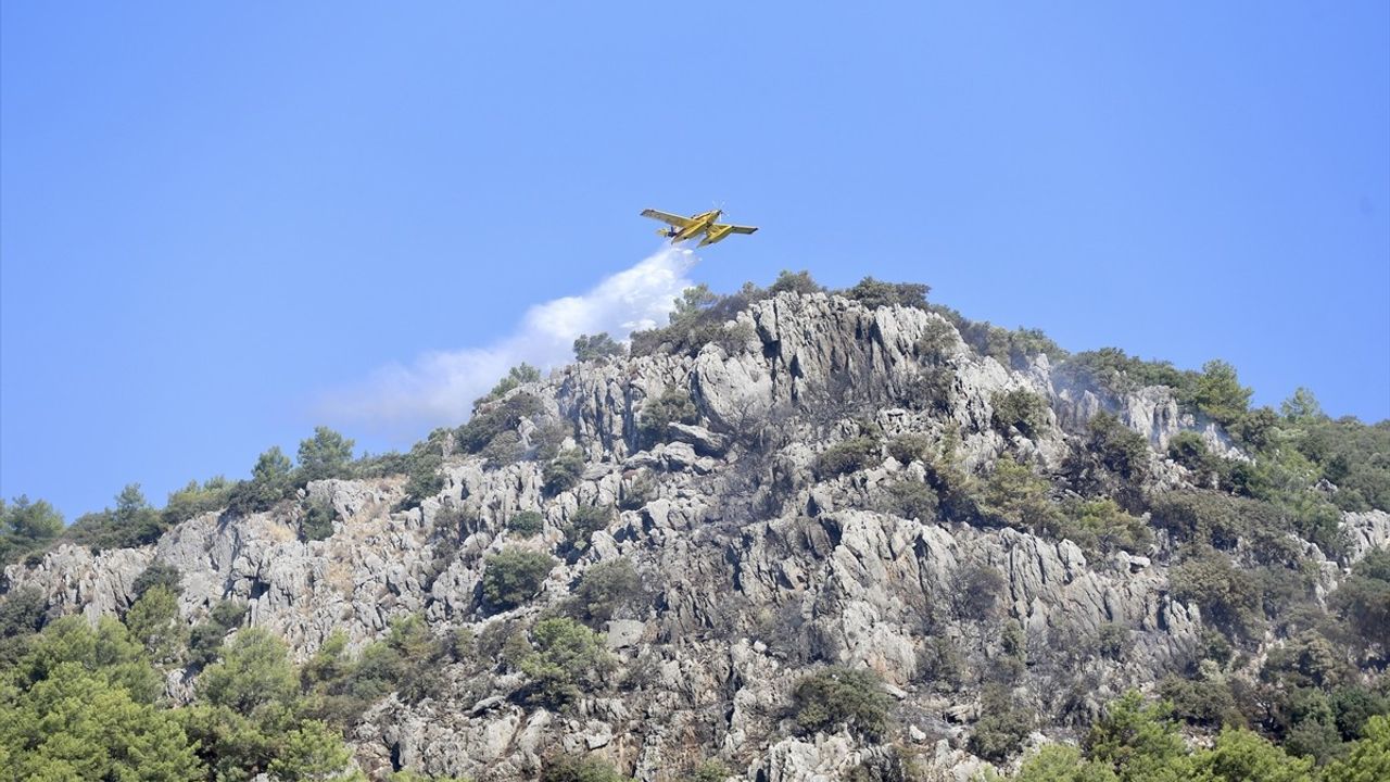 Muğla'da Orman Yangını Kontrol Altına Alındı