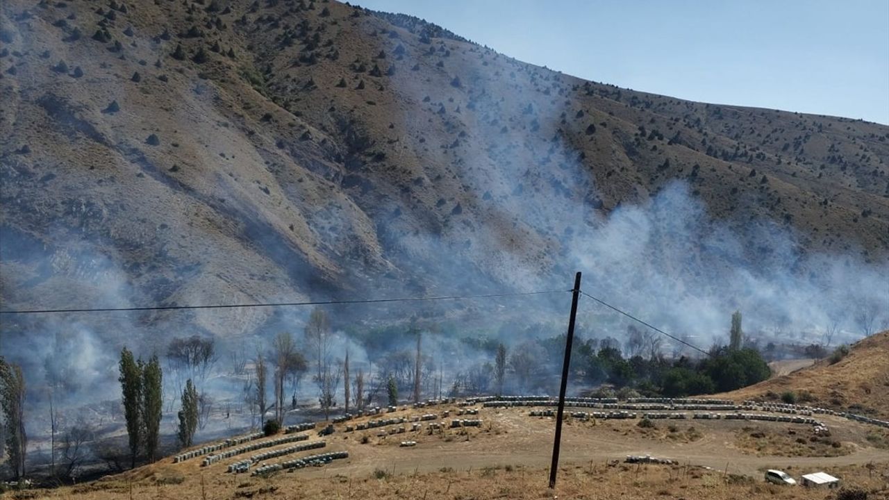 Niğde'de Ağaçlık Alandaki Yangın Kontrol Altına Alındı