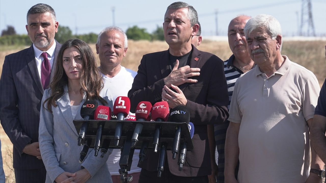 Özgür Özel: Seçim Sandığı Gelene Kadar Buradayız
