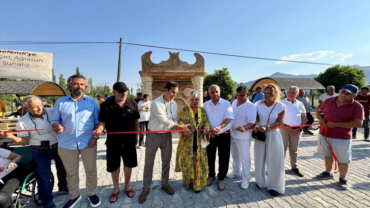 Safiye Soyman, Oğlu İçin Burdur'da Anma Çeşmesi Yaptırdı