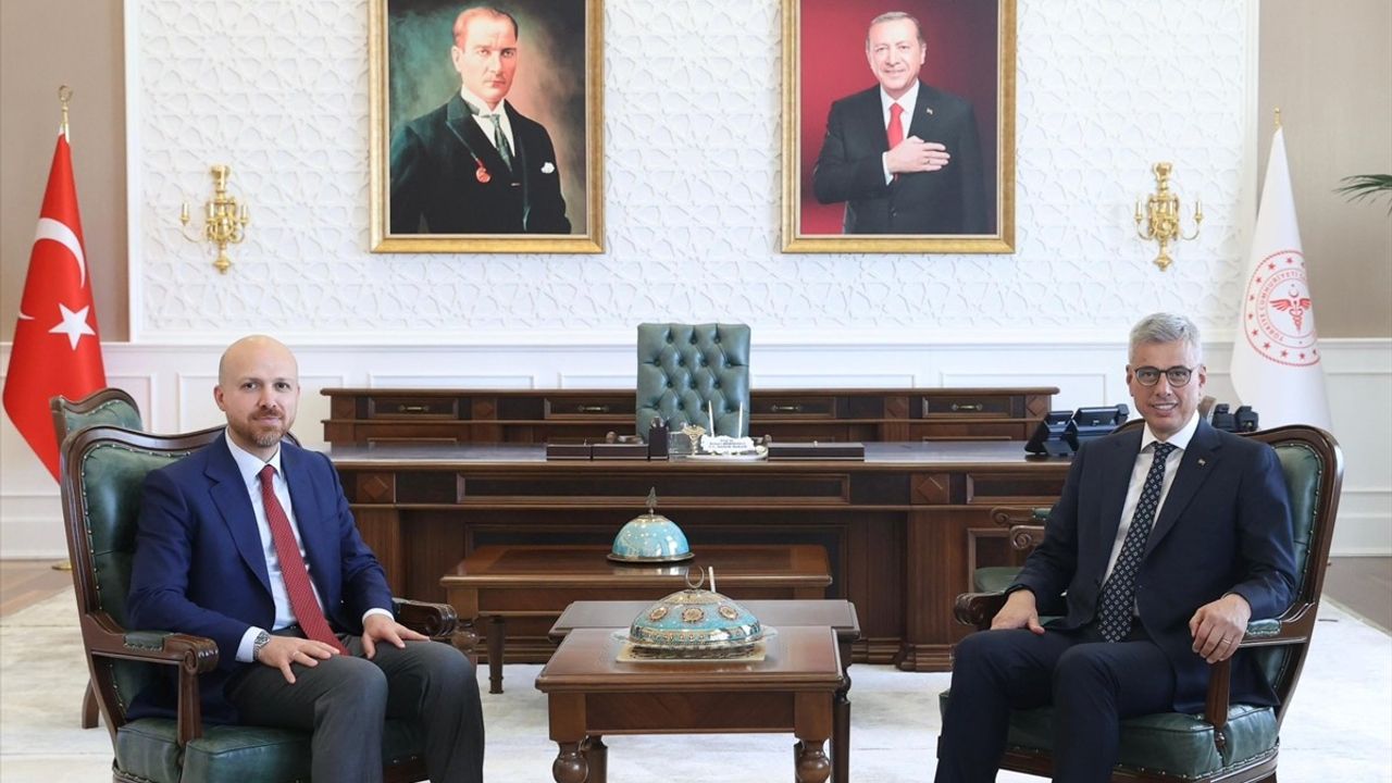 Sağlık Bakanı Memişoğlu İlim Yayma Vakfı Başkanı Erdoğan ile Görüştü