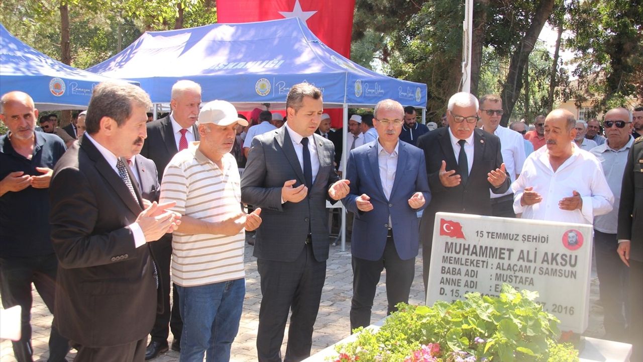 Samsun'da 15 Temmuz Şehitleri Anma Töreni
