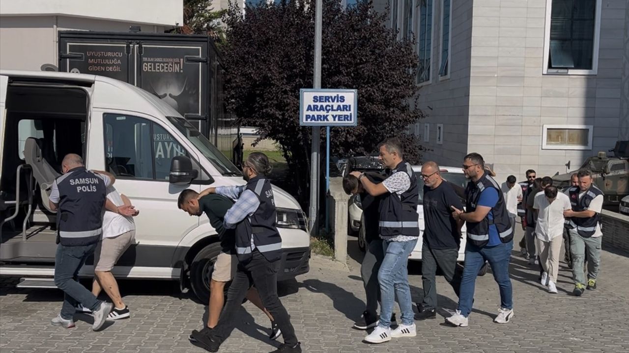 Samsun'da Dolandırıcılık Operasyonu: 25 Zanlı Gözaltında