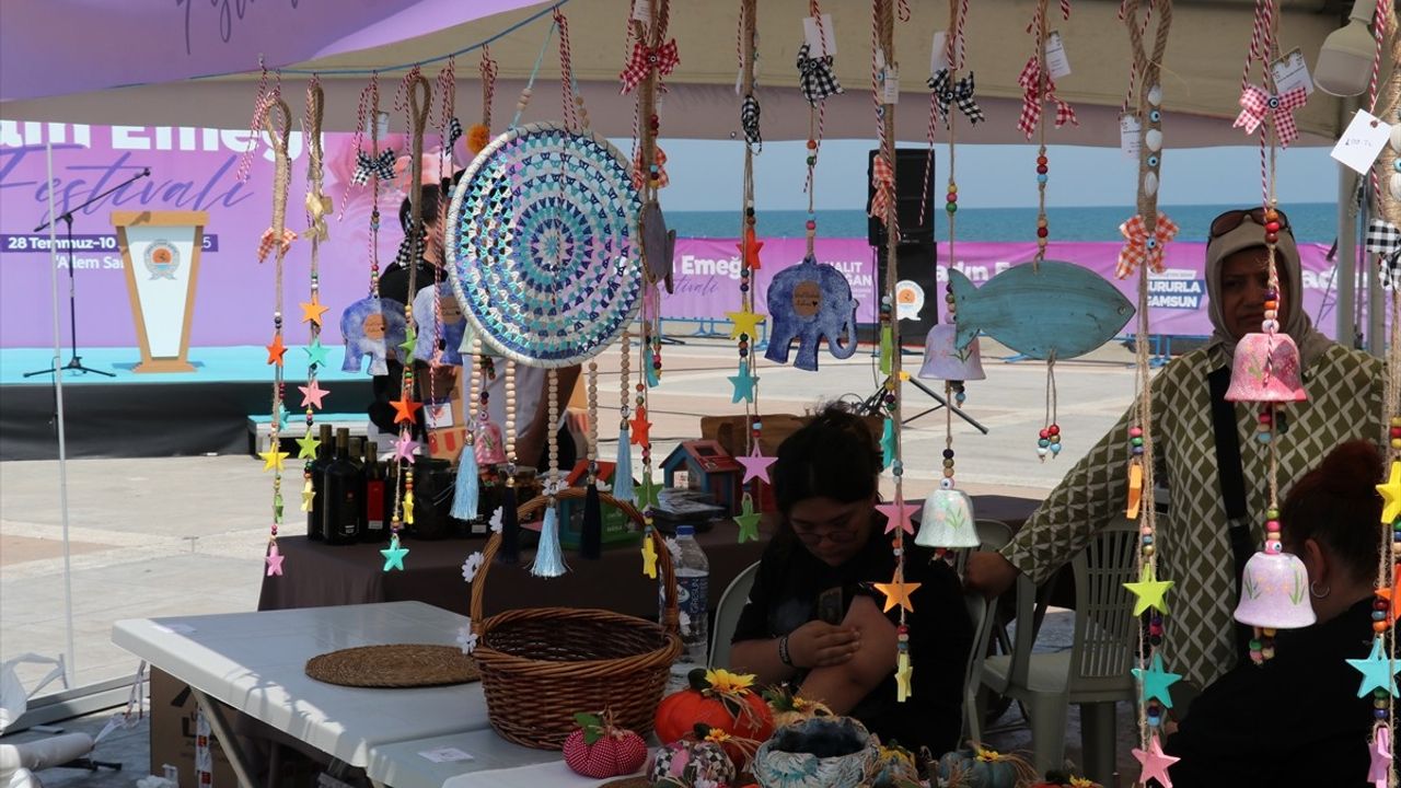 Samsun'da Kadın Emeği Festivali Başladı