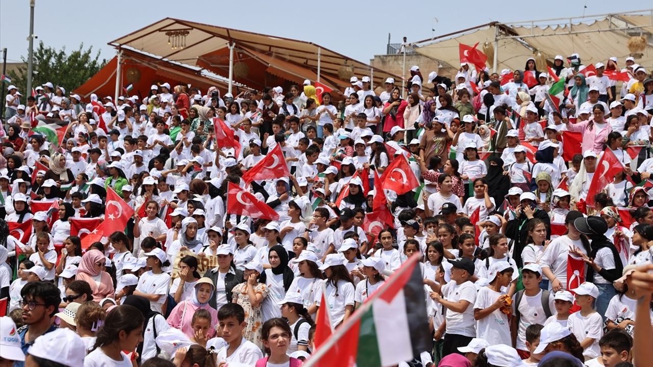 Şanlıurfa'da Çocuklardan Gazze İçin Destek