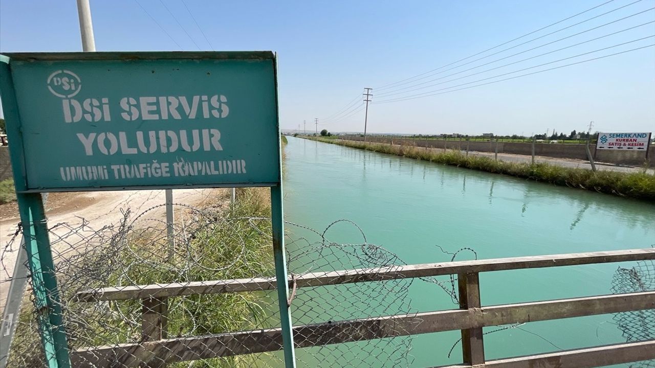 Şanlıurfa'da Sulama Kanalında Kaybolan Kişi İçin Arama Çalışmaları Devam Ediyor