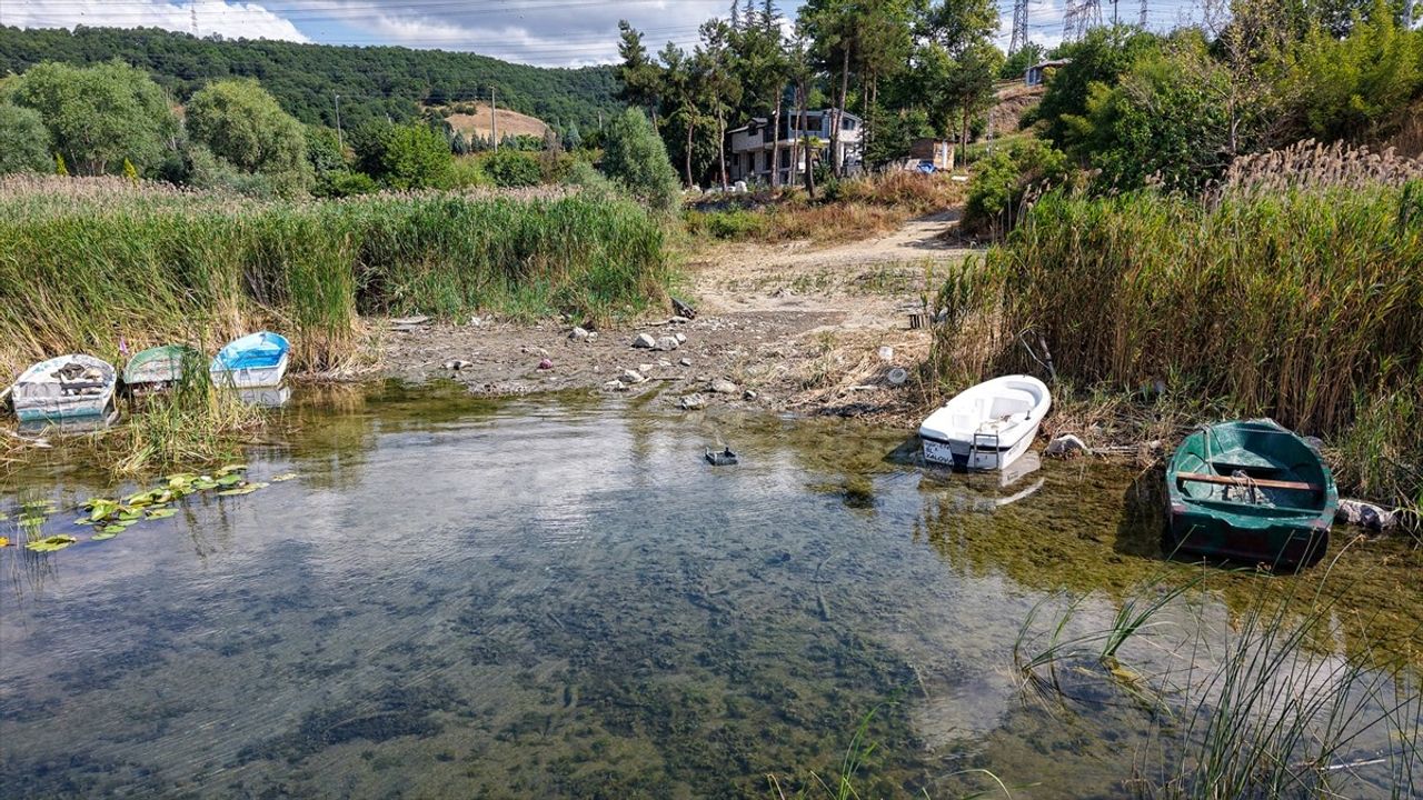 Sapanca Gölü'nde Su Kaybı Tehlikesi