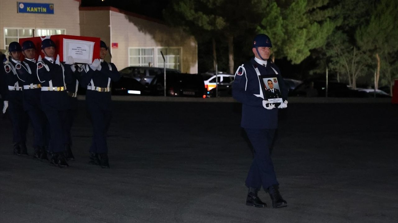 Şehit Jandarma Uzman Çavuş Mehmet Ali Yıldırım İçin Tören Düzenlendi