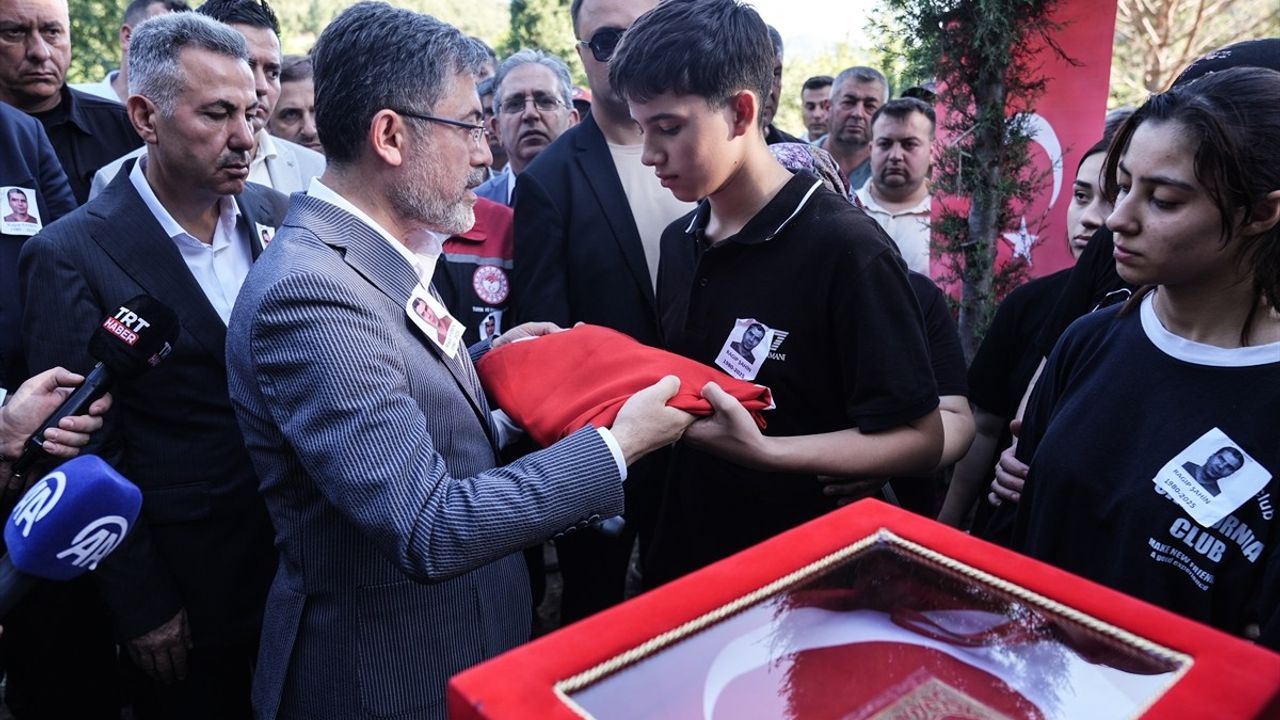 Şehit Orman İşçisi Ragıp Şahin İçin Tören Düzenlendi