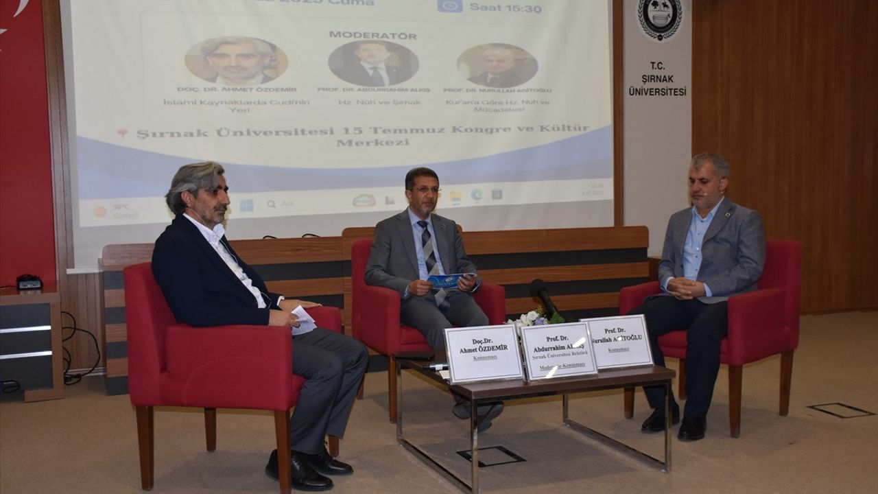 Şırnak'ta Hz. Nuh'u Anma Merasimi Başladı