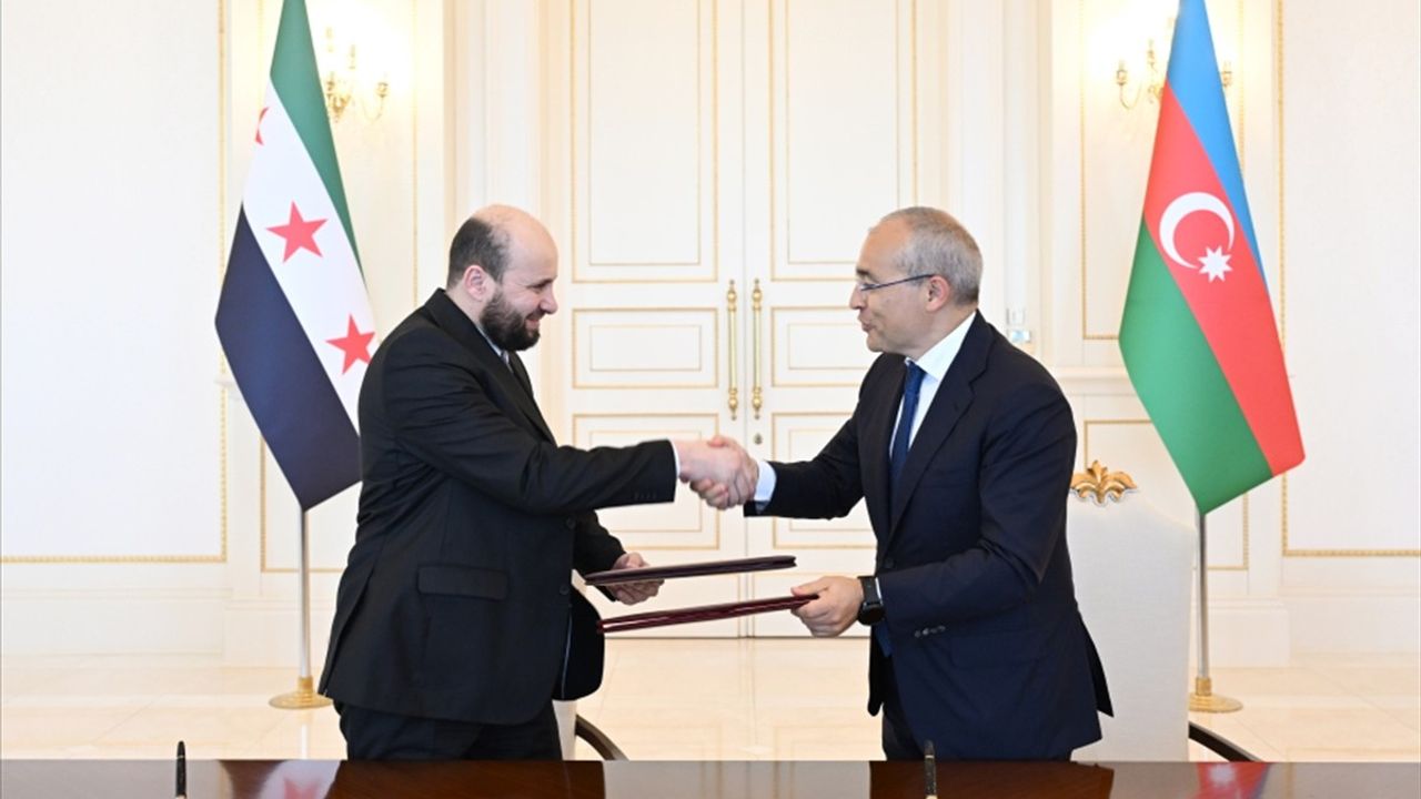 SOCAR ve Suriye Hükümeti Arasında Önemli Mutabakat Zaptı