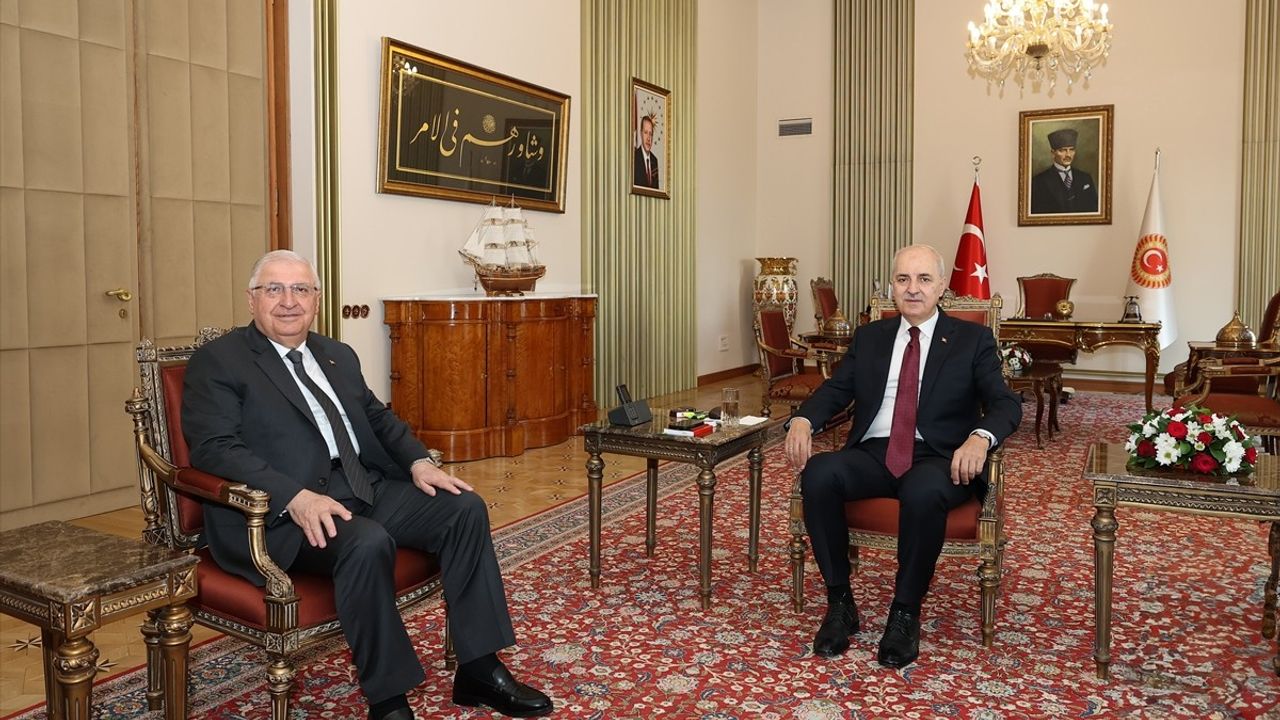 TBMM Başkanı Kurtulmuş, Milli Savunma Bakanı Güler ve TSK Komuta Kademesini Ağırladı