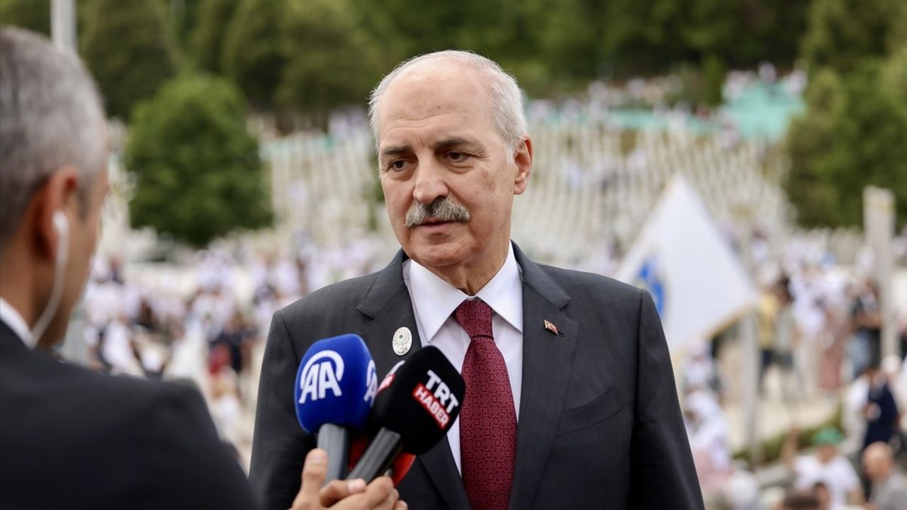 TBMM Başkanı Kurtulmuş'tan Srebrenitsa'da Anma Töreni Açıklamaları
