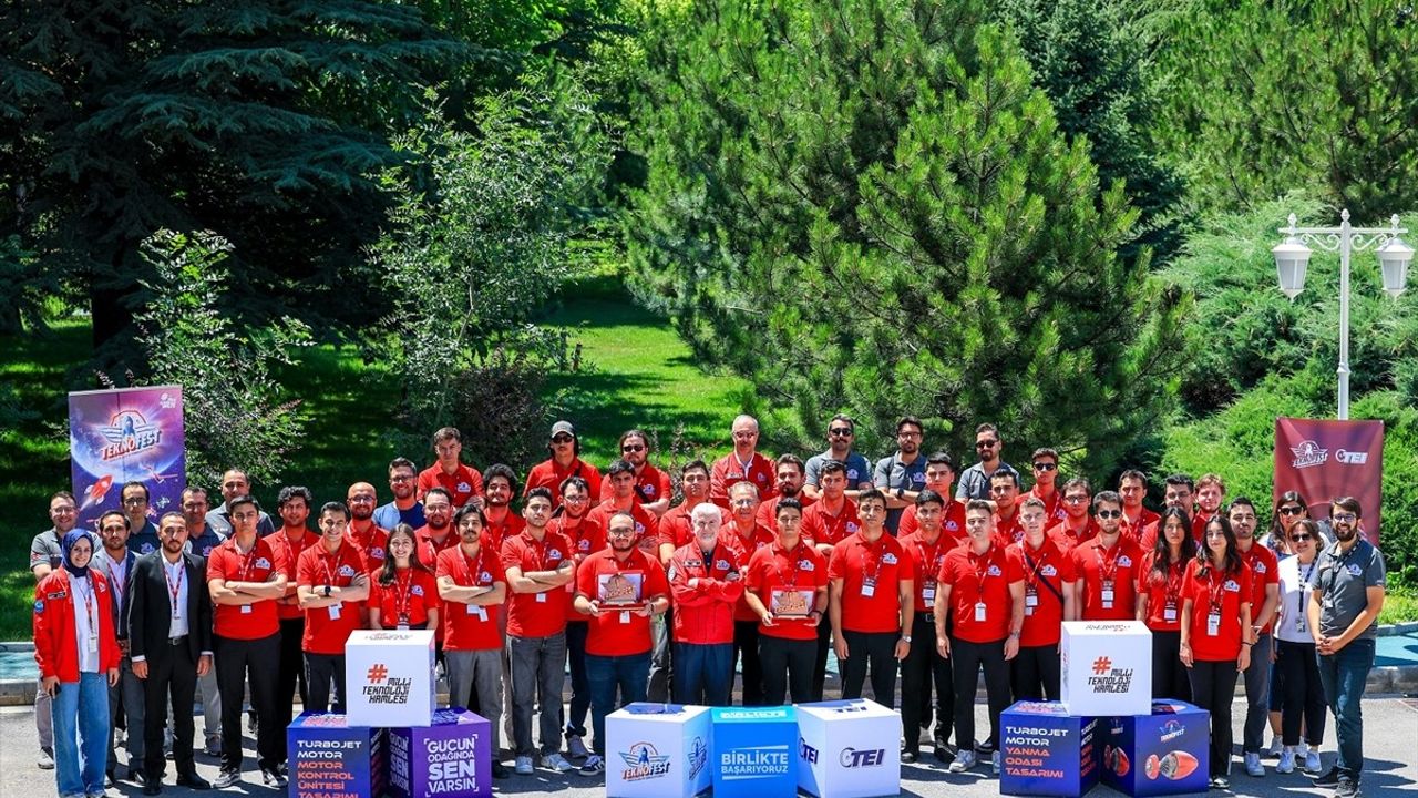 TEKNOFEST Jet Motor Tasarım Yarışması Finali TEI'de Yapıldı