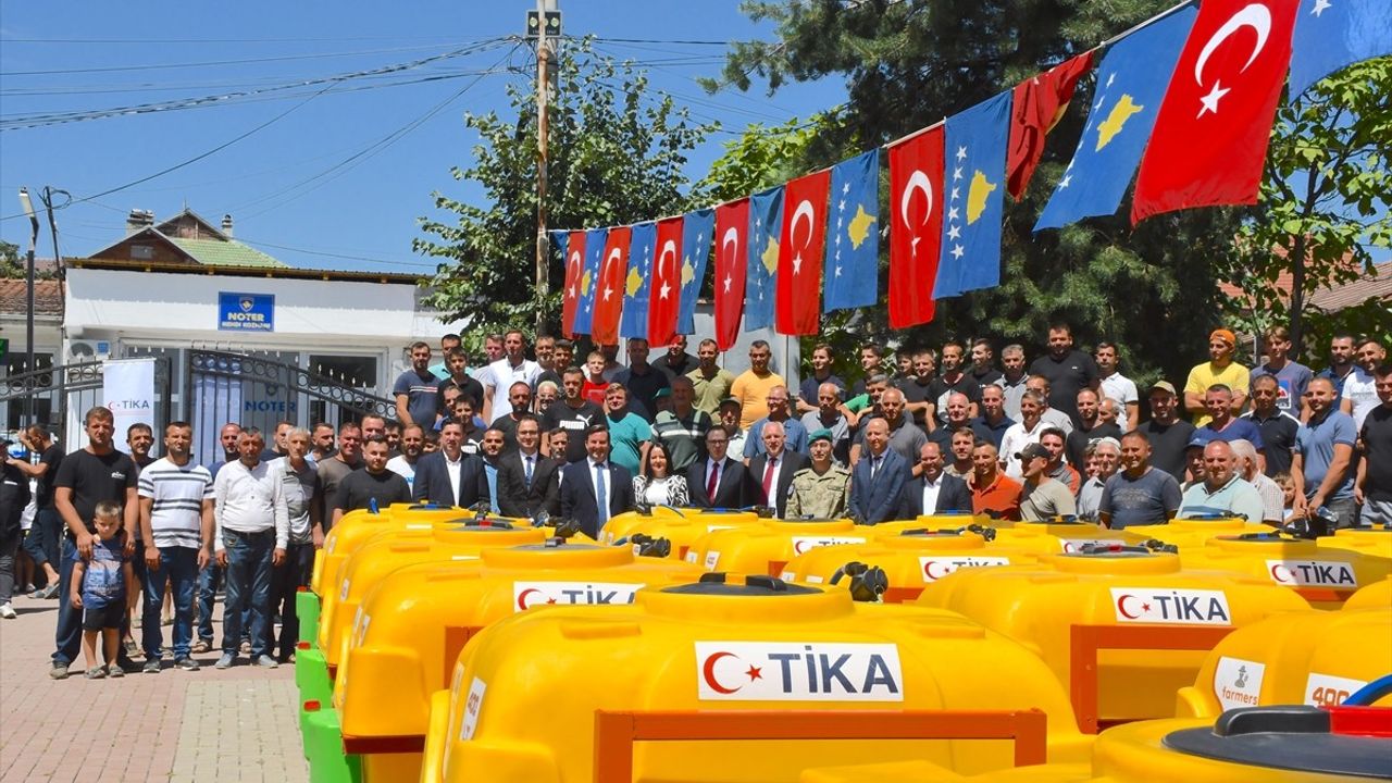 TİKA, Kosova'nın Mamuşa Belediyesi'nde Çiftçilere Destek Sağladı