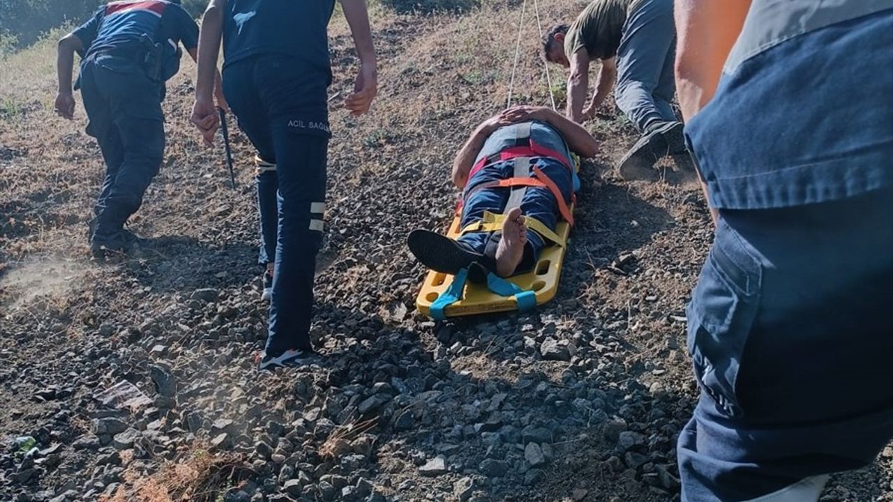 Tokat'ta ATV Uçuruma Devrildi: İki Yaralı