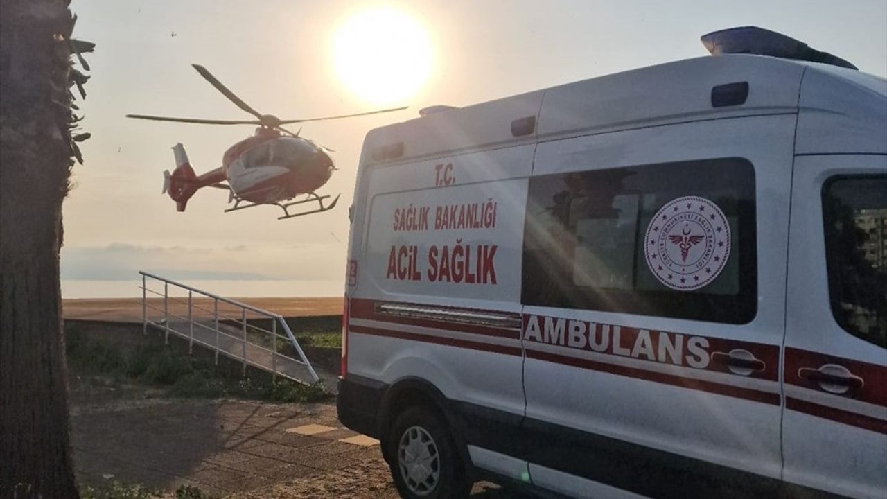 Trabzon'da Yaylada Rahatsızlanan Kadına Acil Müdahale