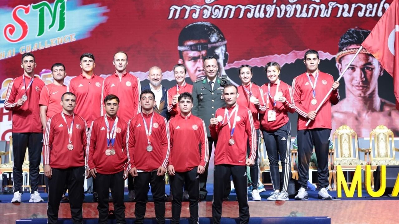 TSK Muaythai Takımı, CISM Şampiyonası'nda 11 Madalya Kazandı