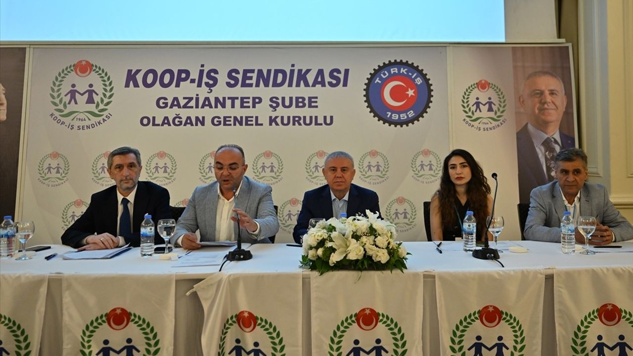 TÜRK-İŞ Genel Başkan Yardımcısı Eyüp Alemdar Gaziantep'te Önemli Mesajlar Verdi