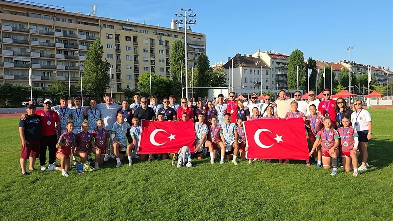 Türkiye 18 Yaş Altı Kadın Ragbi Milli Takımı Avrupa Şampiyonu