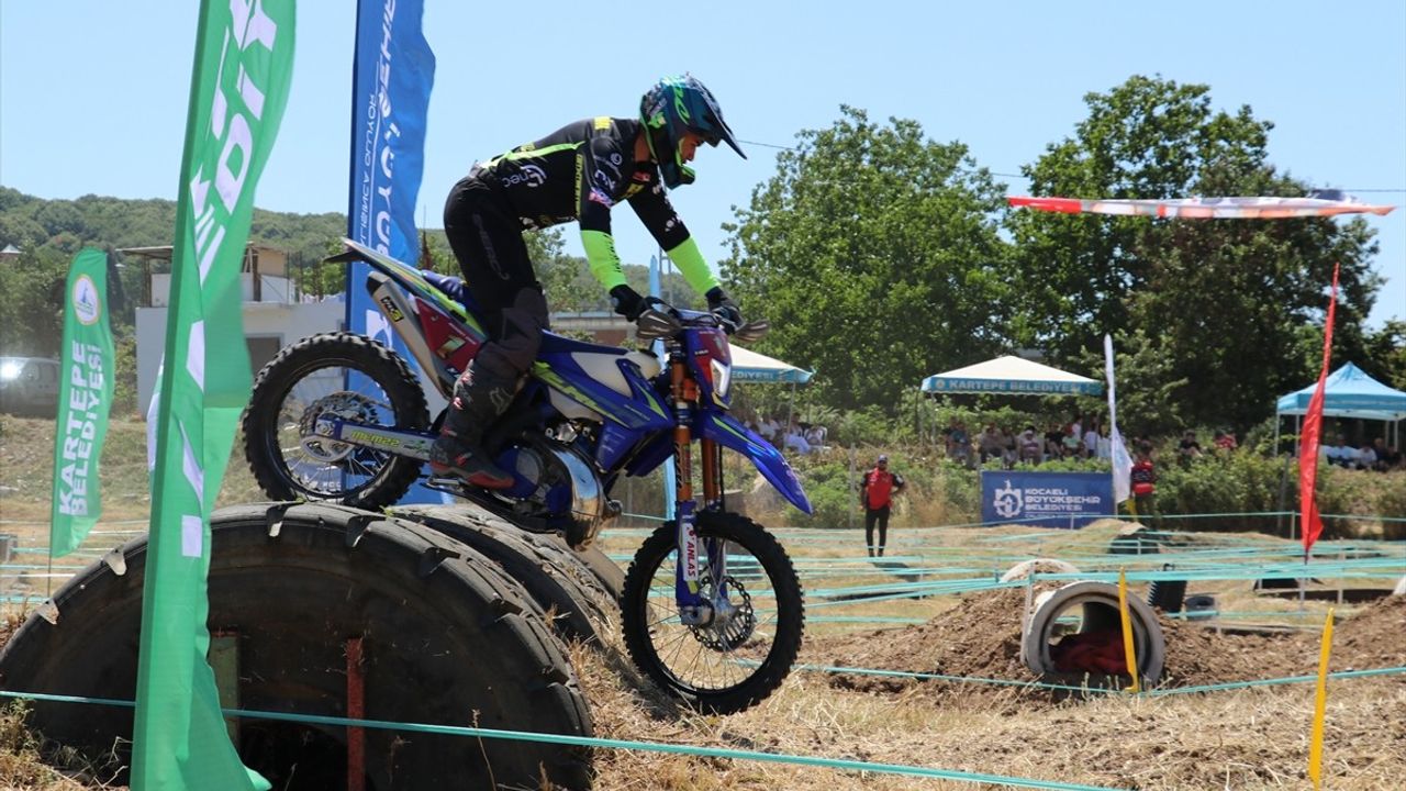 Türkiye Süper Enduro Şampiyonası 2. Ayağı Kocaeli'de Yapıldı