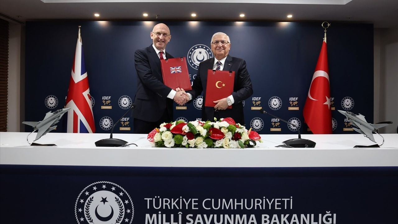 Türkiye ve Birleşik Krallık'tan Eurofighter İşbirliği