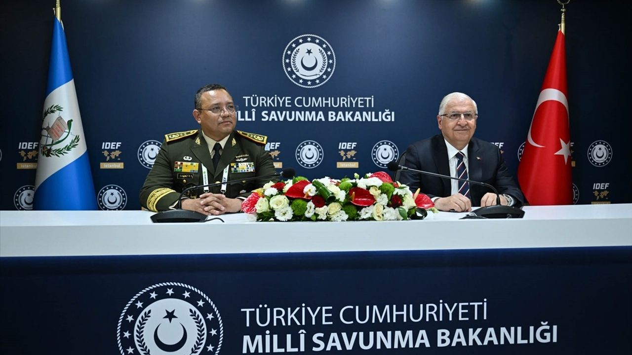 Türkiye ve Guatemala Arasında Askeri Anlaşma İmzalandı