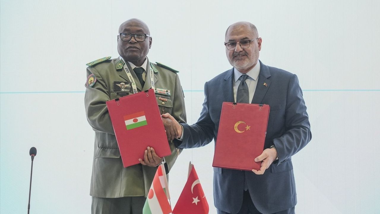 Türkiye ve Nijer Arasında Askeri Mali İşbirliği Anlaşması İmzalandı
