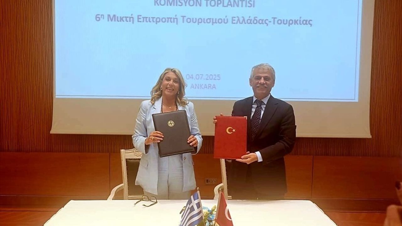 Türkiye ve Yunanistan Arasında Turizm İşbirliği Protokolü İmzalandı