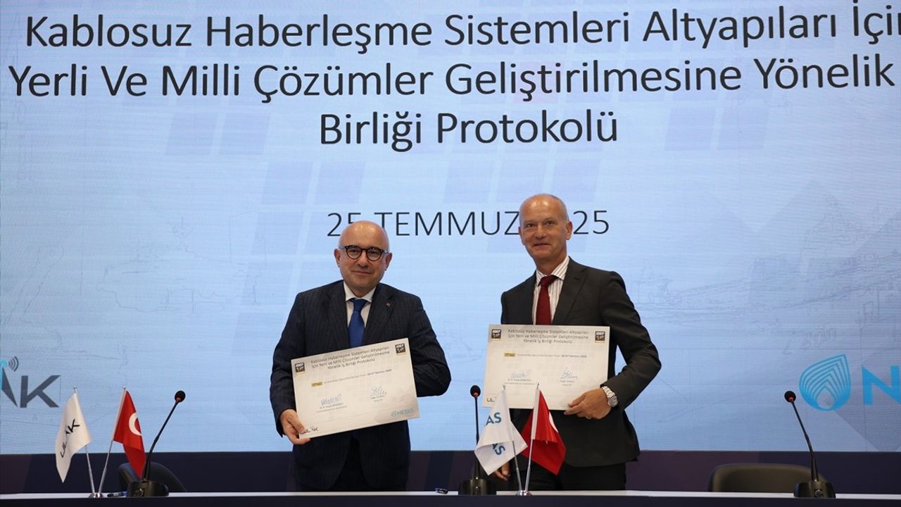 ULAK ve Netaş'tan Kablosuz İletişimde Yerli Çözümler için İşbirliği
