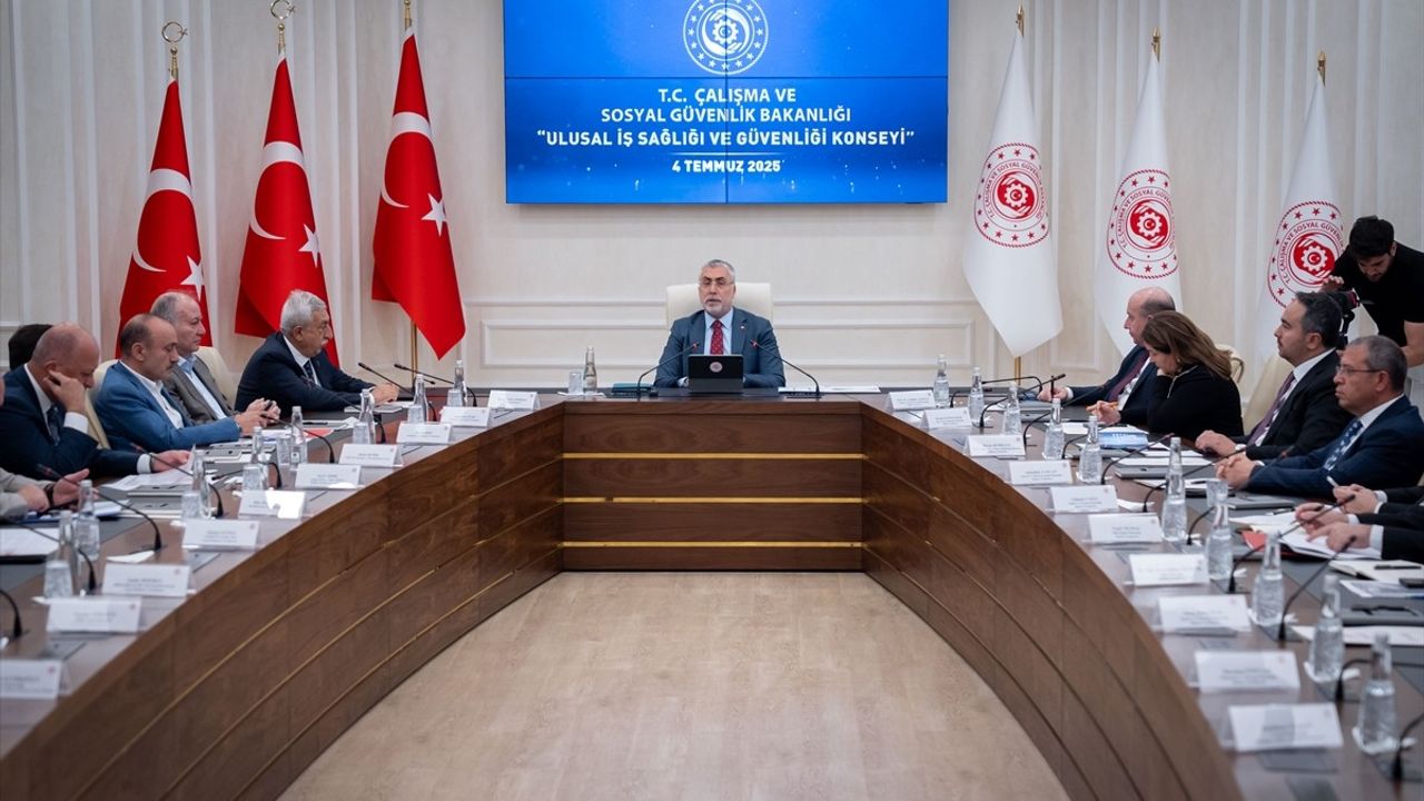 Ulusal İş Sağlığı ve Güvenliği Konseyi Toplantısı Gerçekleşti