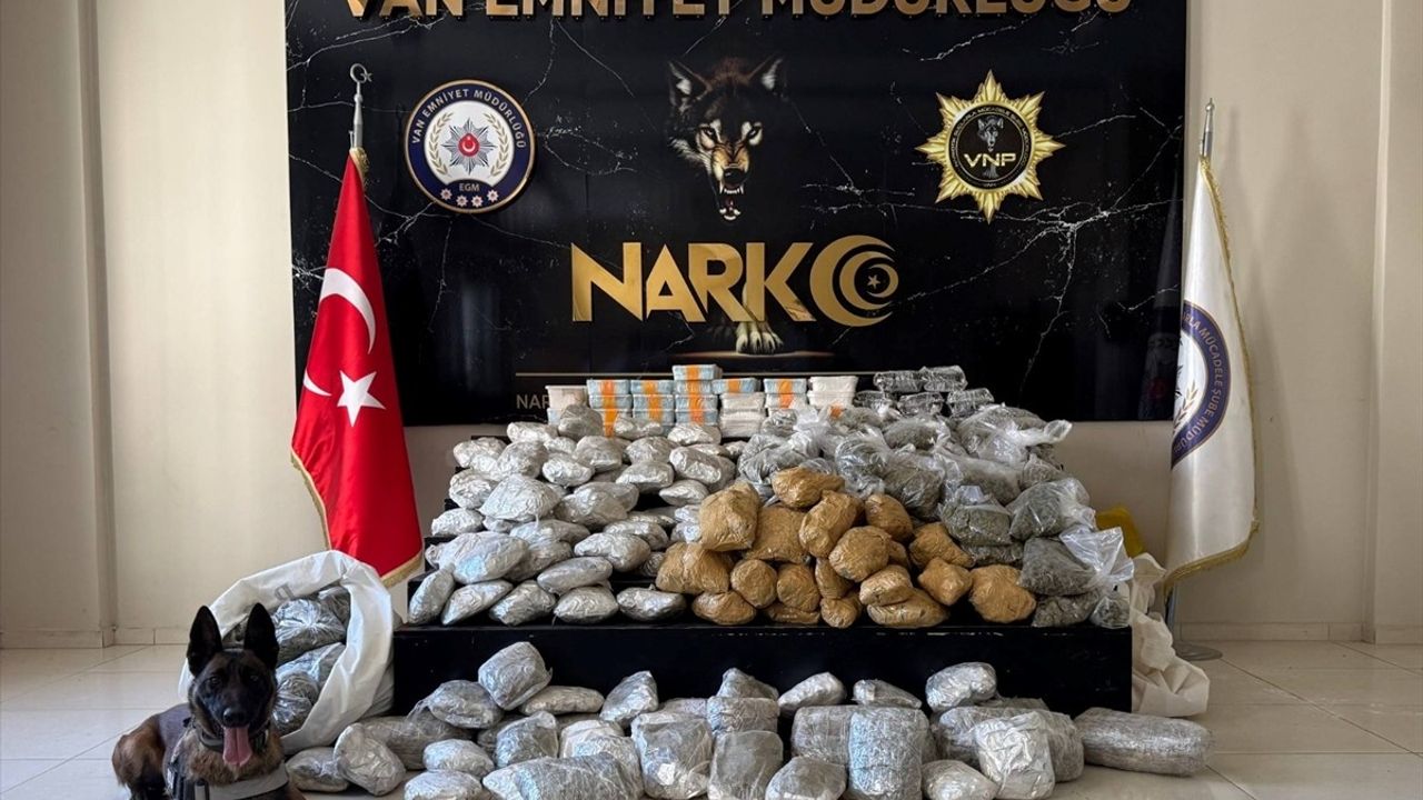 Van'da 122 Kilogram Uyuşturucu Yakalandı