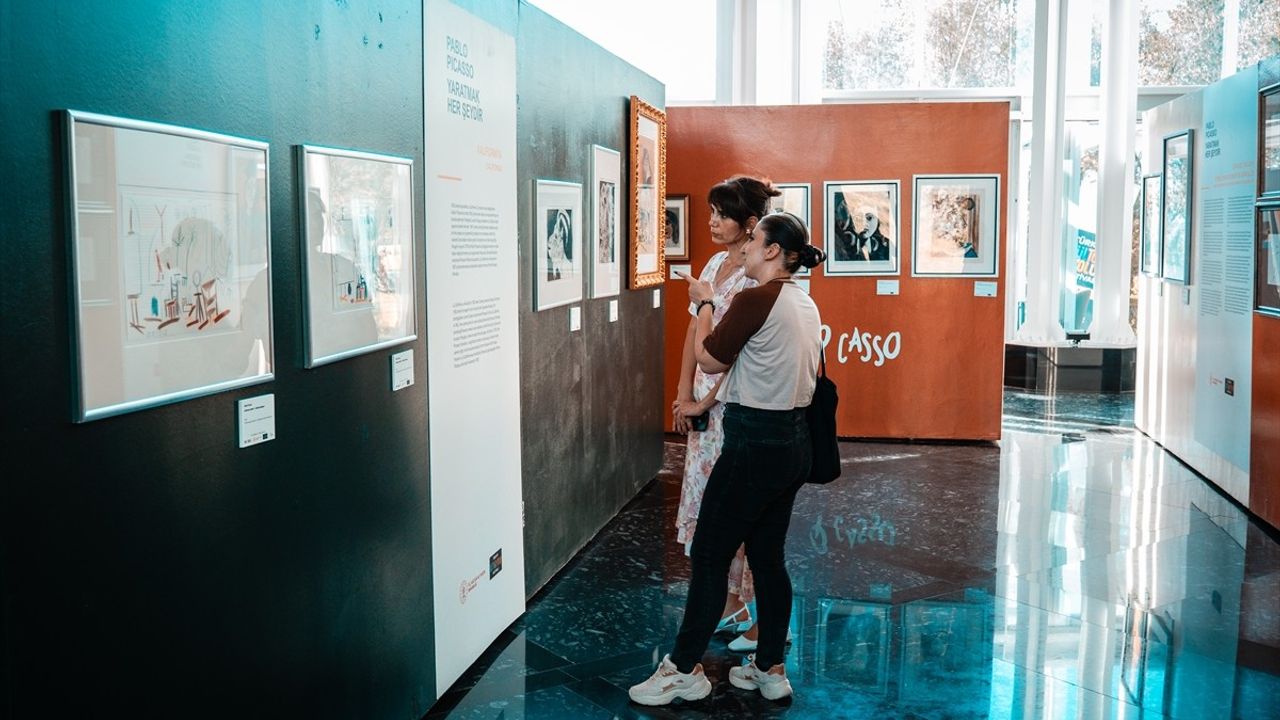 Van'da Pablo Picasso Sergisi Devam Ediyor