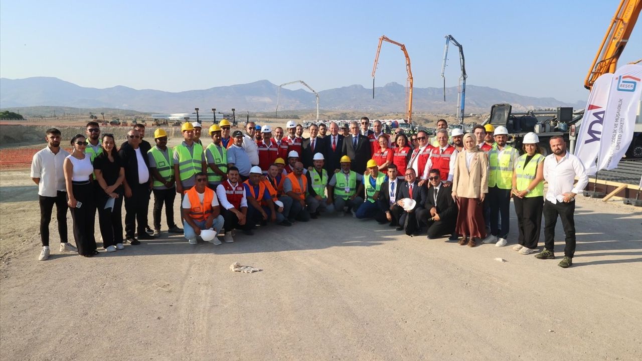 Yeni Lefkoşa Devlet Hastanesi Temeli Atıldı