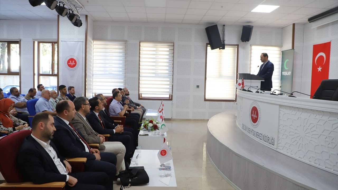 Yeşilay Genel Başkanı Dinç’ten Bağımlılıkla Mücadele Vurgusu
