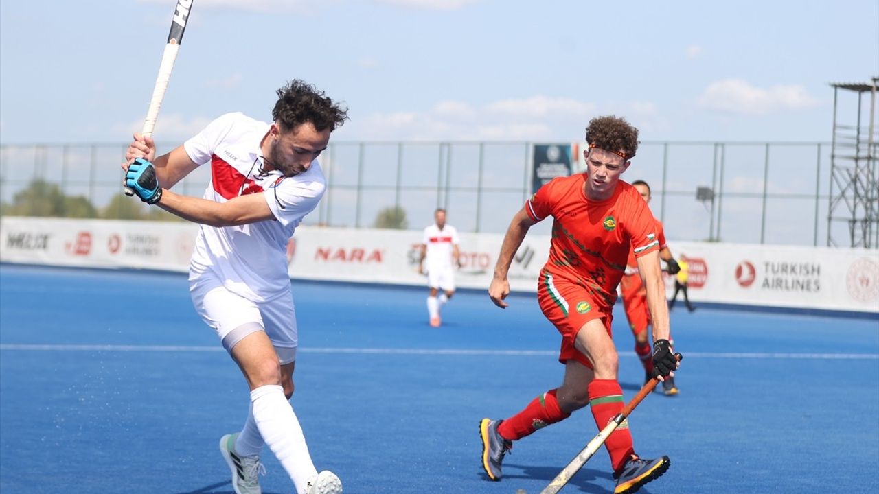 Açık Alan Hokeyi Erkekler Avrupa Şampiyonası Kırklareli'nde Devam Ediyor